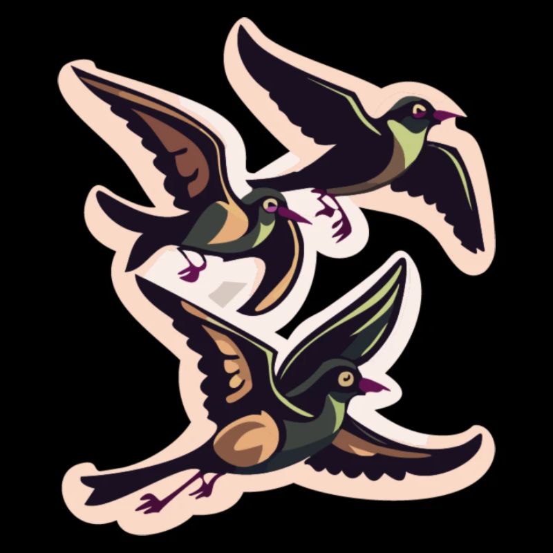 Volée d’oiseaux
