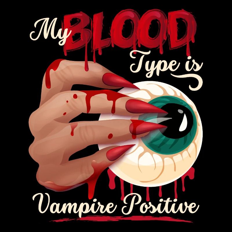 Sang de vampire, suceur de sang dicton drôle