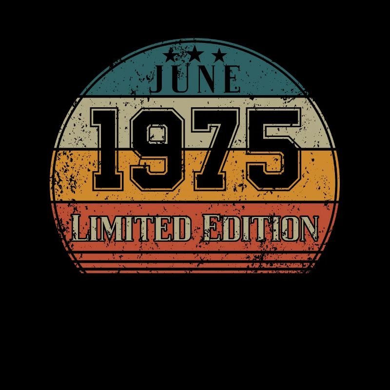 Geburtstag - Limited Edition Juni 1975
