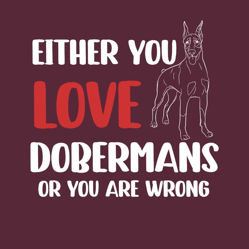 Entweder Du Liebst Dobermänner Oder Du Liegst