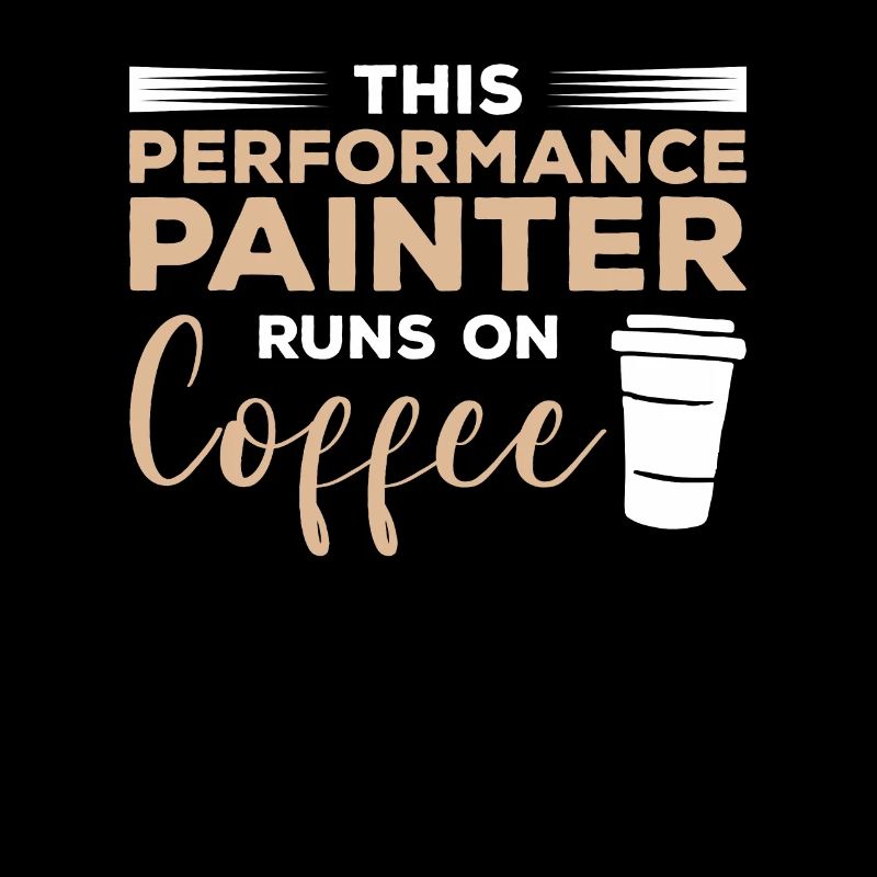 This Performance Painter Runs On Coffee