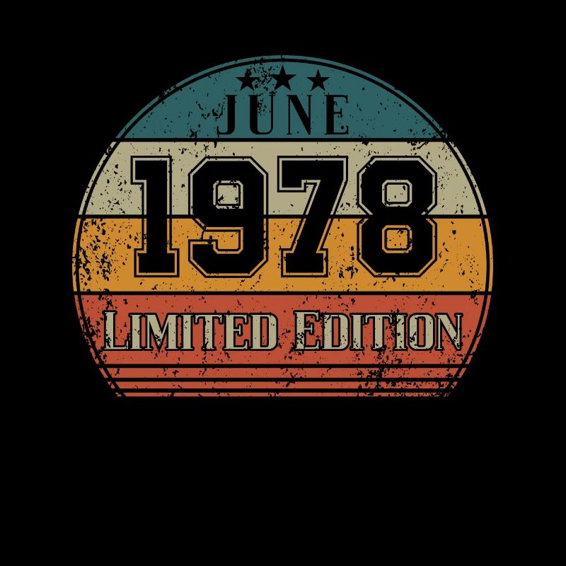 Geburtstag - Limited Edition Juni 1978