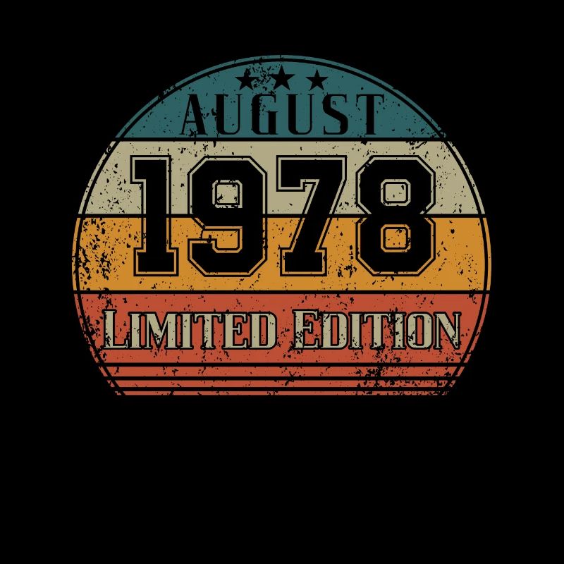 Geburtstag - Limited Edition August 1978