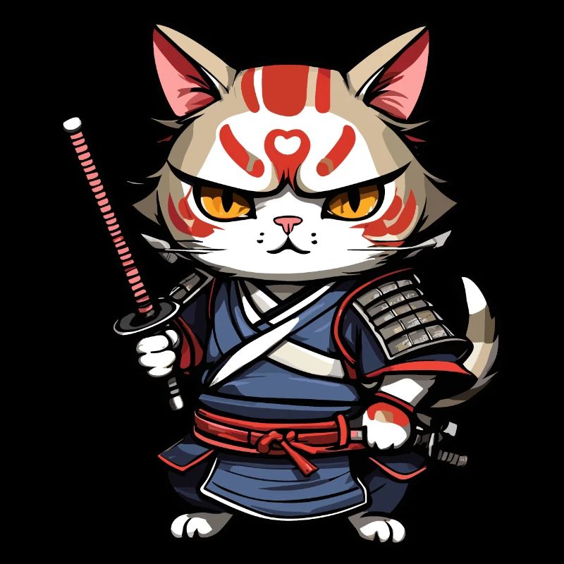 Samurai Cat #7