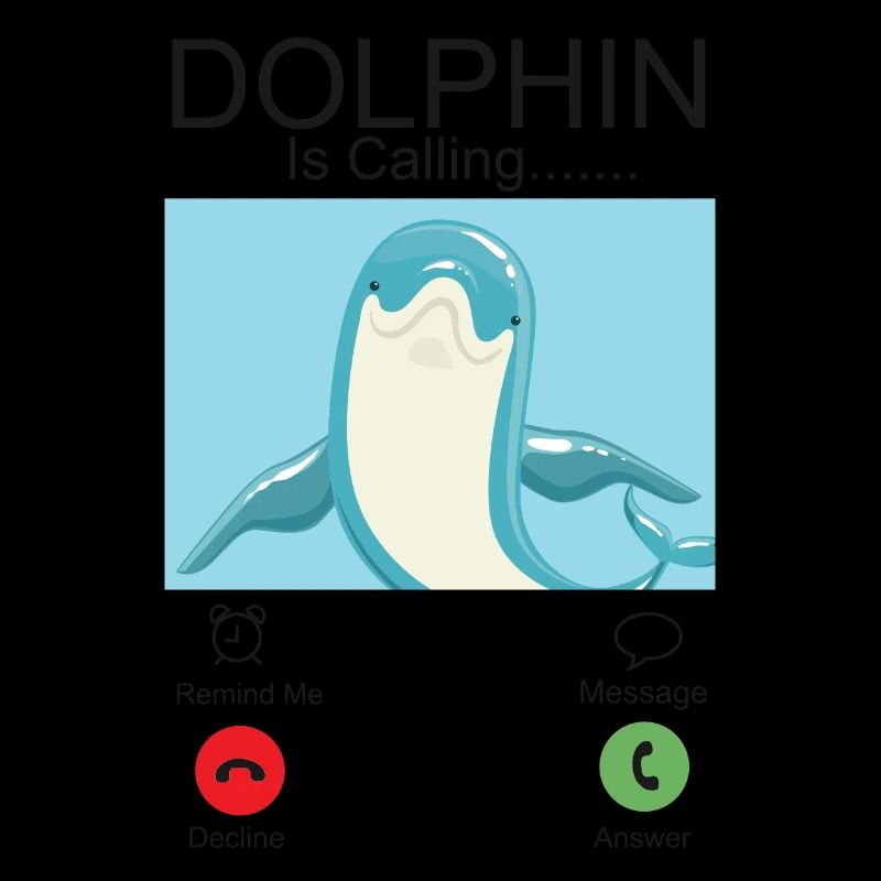 Dolphin Phone Display Dolphin Is