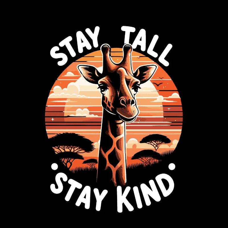 Stay Tall Stay Kind - Giraffe Wisdom
