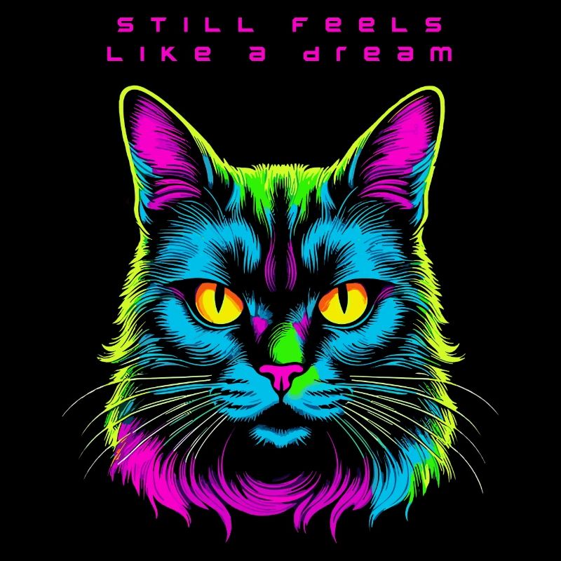 cat still feel like a dream after techno rave part
