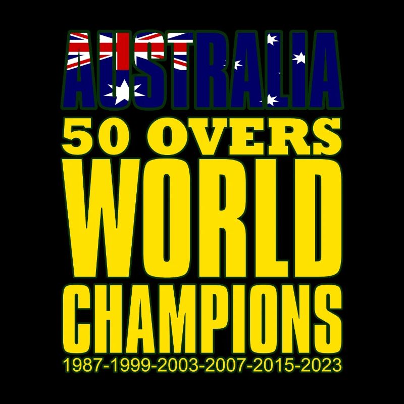Champions du monde de cricket Australie 50 Overs