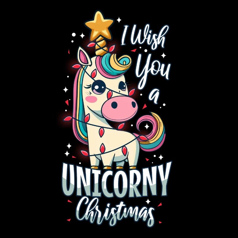 Je vous souhaite un Noël de Licorne