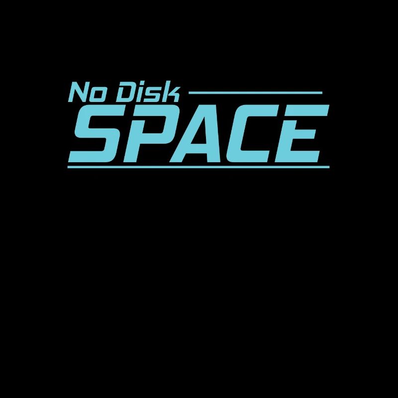 No Disk Space Retrospeichermodul