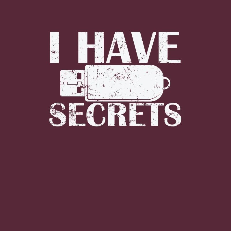 I have Secrets USB Stick Retro Storage Module
