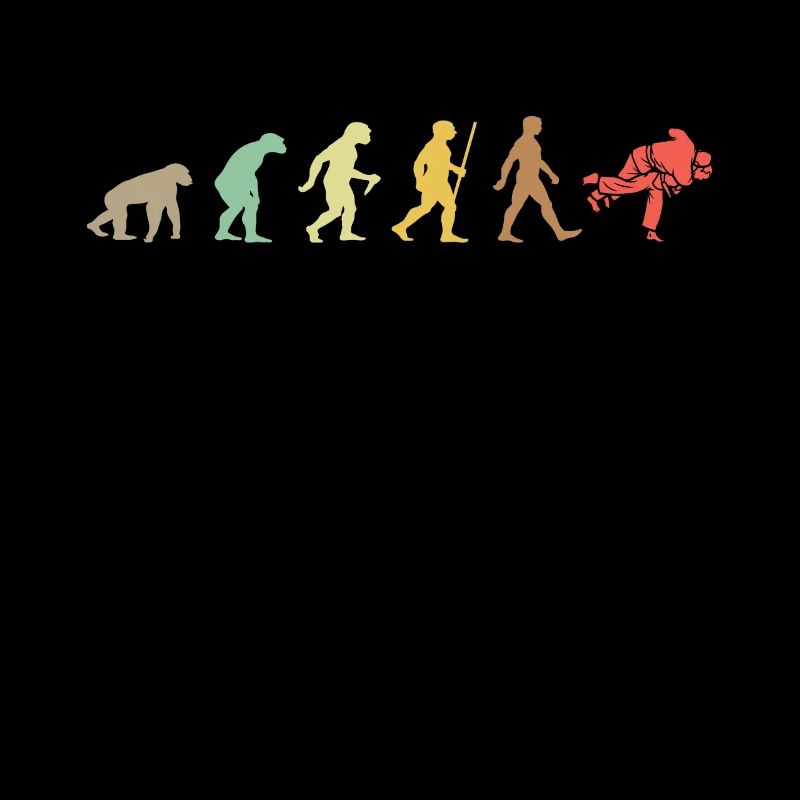 Vintage Judo Retro Martial Arts Evolution