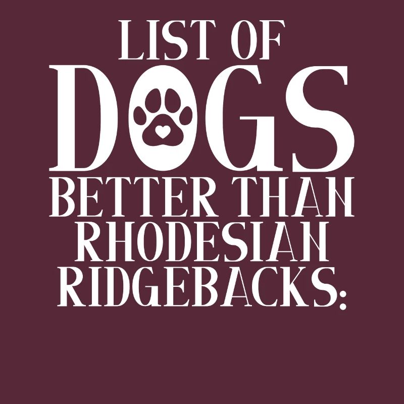 Cadeaux de Rhodesian Ridgeback