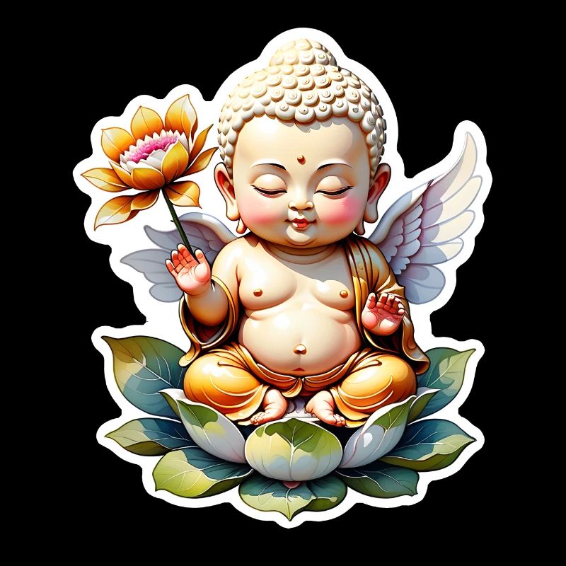 bébé Bouddha - meditation yoga relaxation