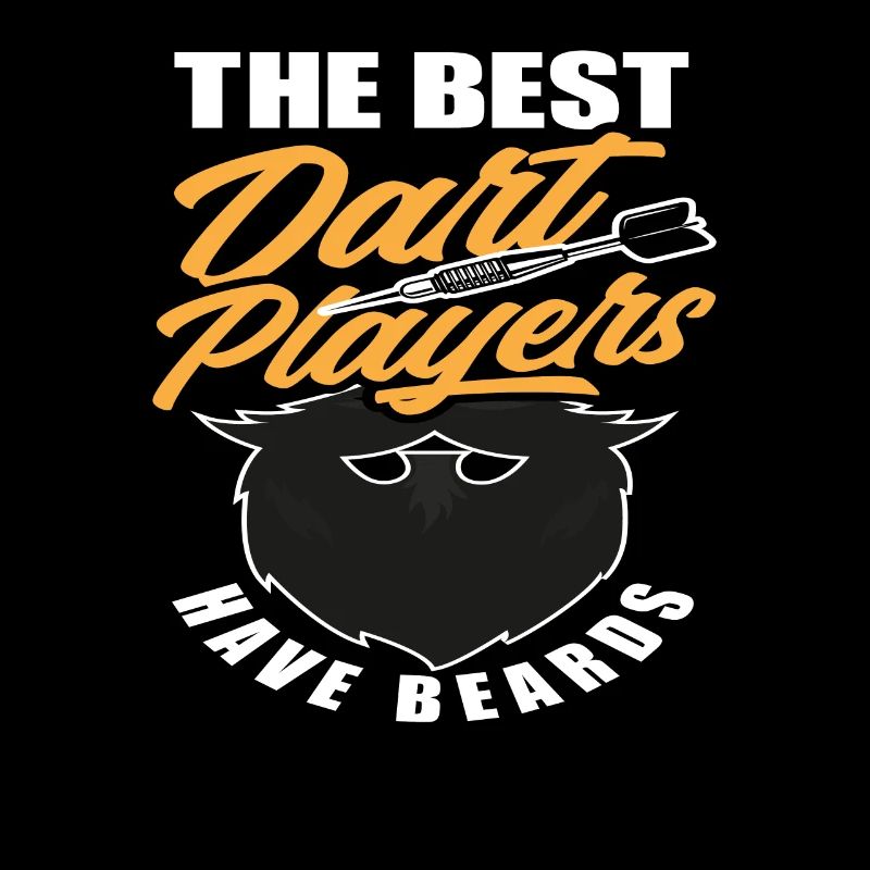 Dart Player Beard Beard Wearer