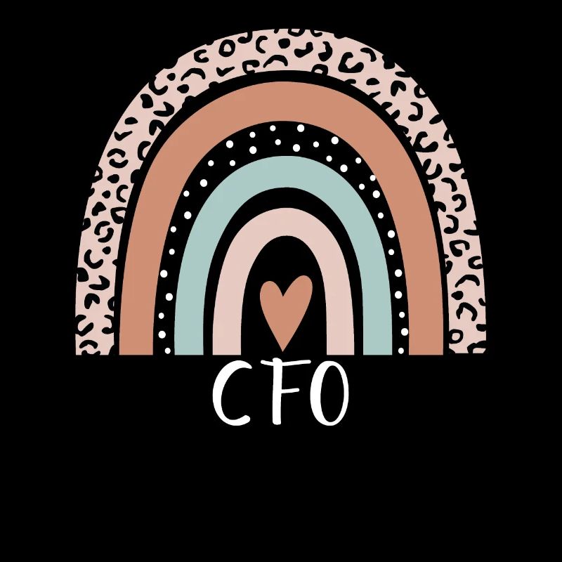 CFO Rainbow Leopard Lustige CFO-Wertschätzung