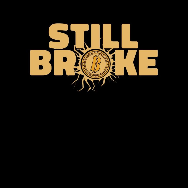 Still Broke Blockchain Crypto Kryptowährung