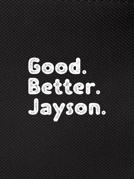 Good better Jayson