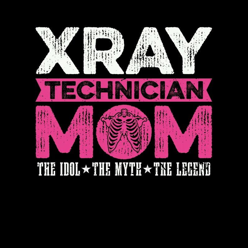Technicien en rayons X Maman L’idole Technicien en rayons X