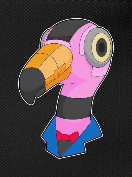 Flamingo Roboter