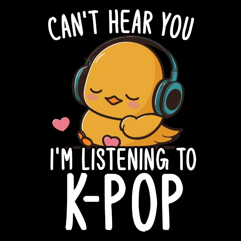 Je ne t’entends pas, j’écoute Kpop Duck K-pop