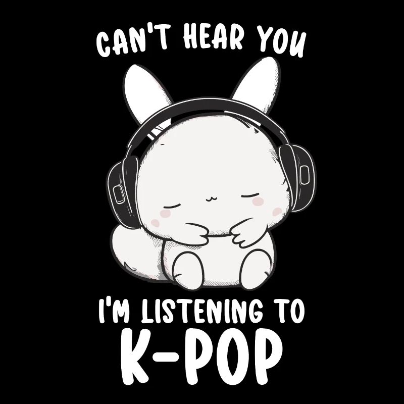 Je ne t’entends pas, j’écoute, Kpop, lapin, K-pop