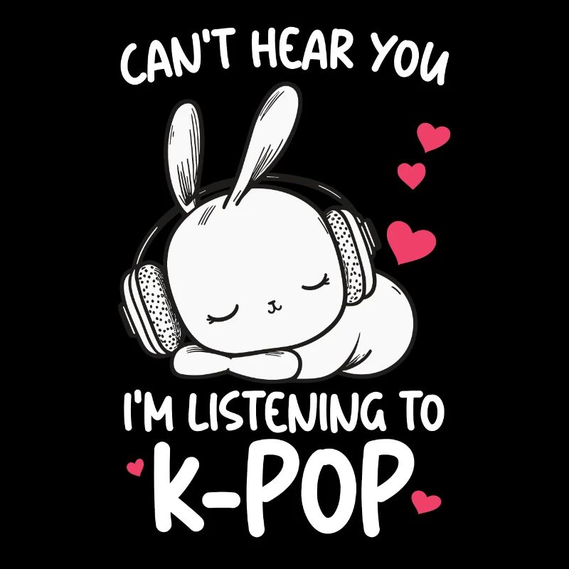 Je ne t’entends pas, j’écoute Kpop Rabbit K-pop