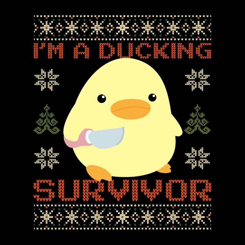Duck with Knife Meme - Ducking Survivor Christmas