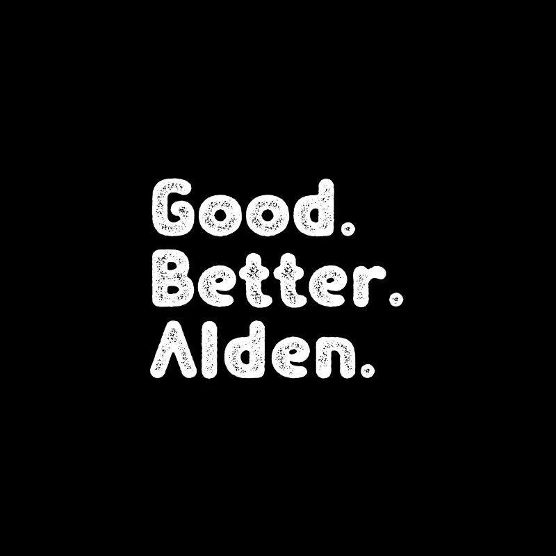 Bon mieux Alden