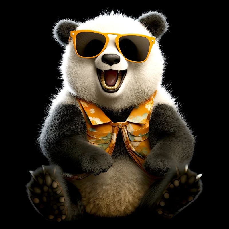 Panda Bear Sunglasses Pandas Love Cute Panda Bear