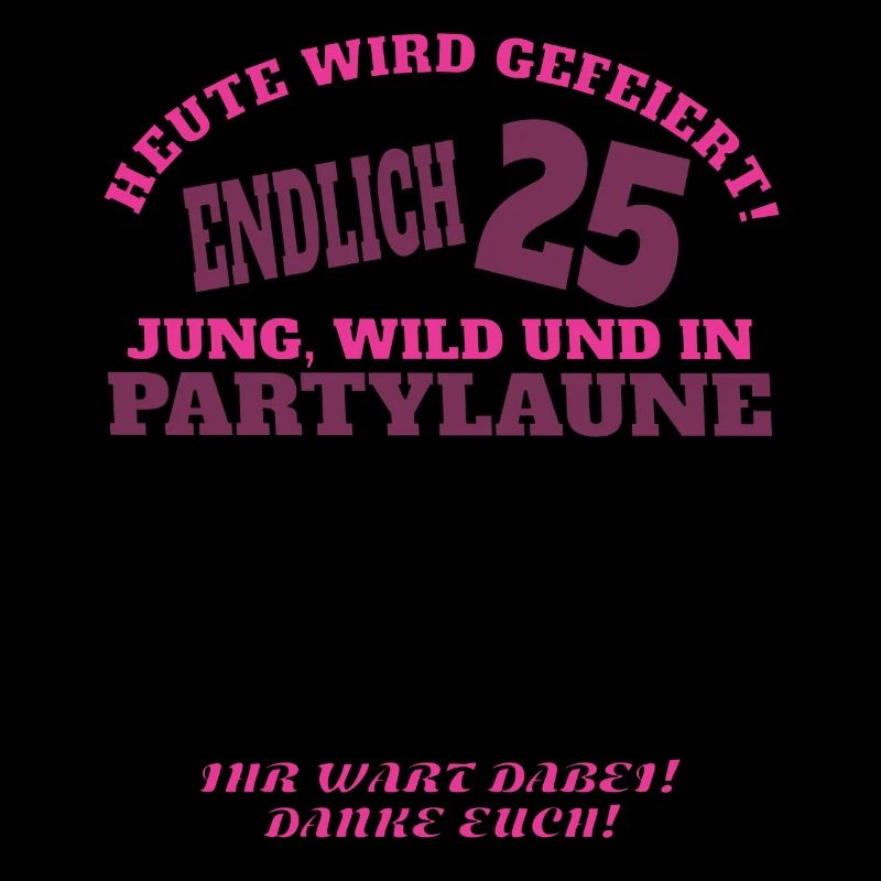 25. Geburtstag Frau & Mann Gästebuch
