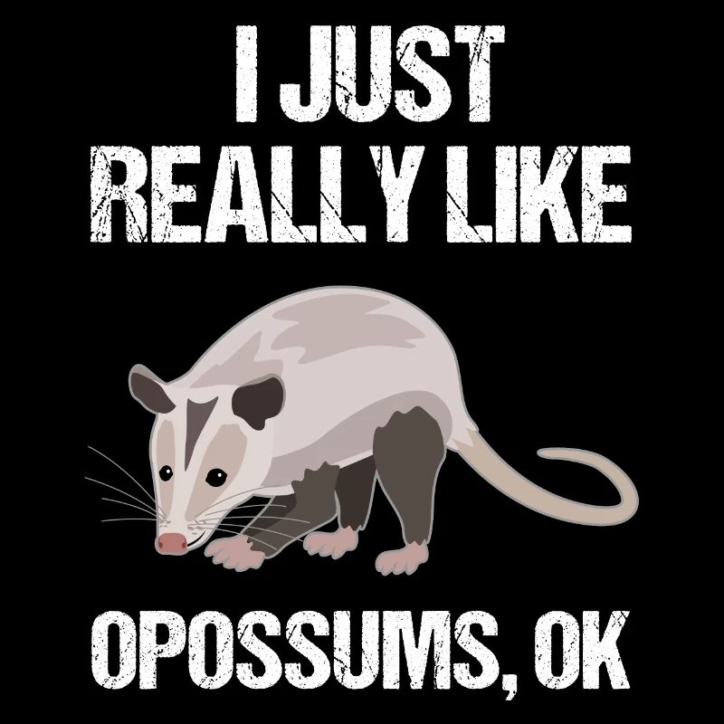 Natürlich Elegantes Opossum Highlight
