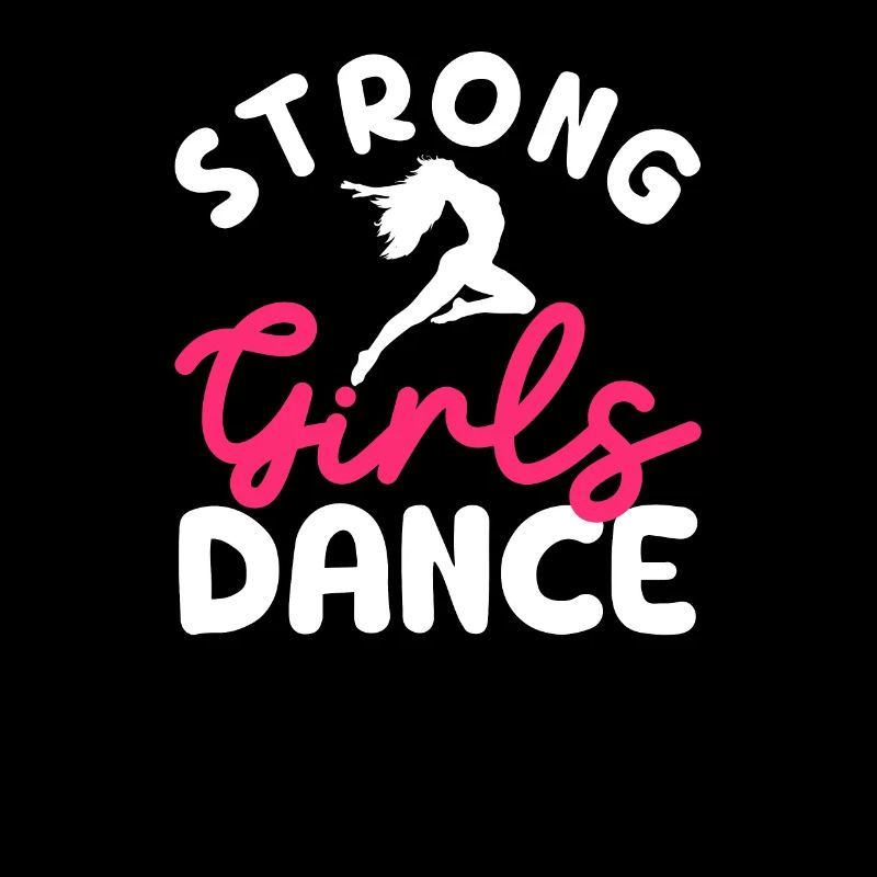 Strong girl dance lover. Funny Dancing