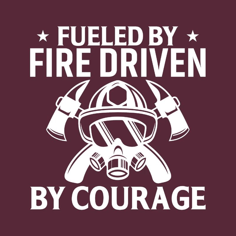 Driven by fire, driven by courage