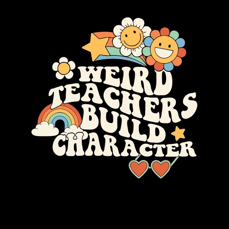 Weird Teachers Build Character Groovy School