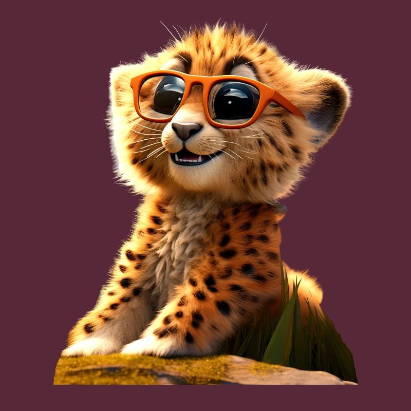 Lunettes de soleil guépard Chats guépard Mignon guépard