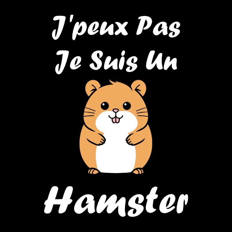 Mignon Humour petit hamster