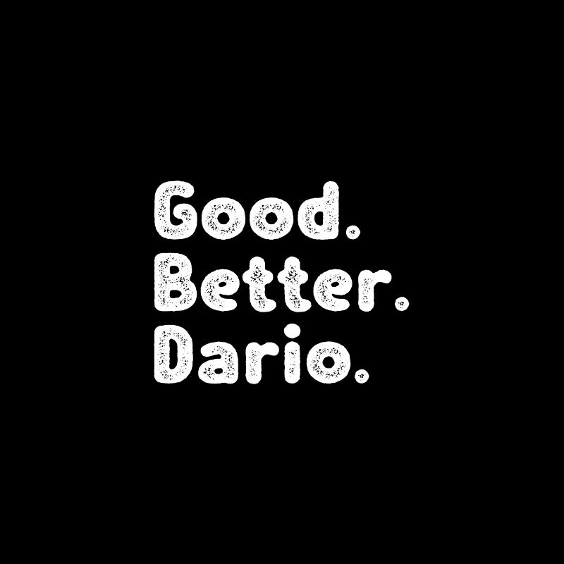 Les mecs cool s’appellent Dario