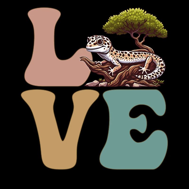 Leopardgecko Eidechse Reptil