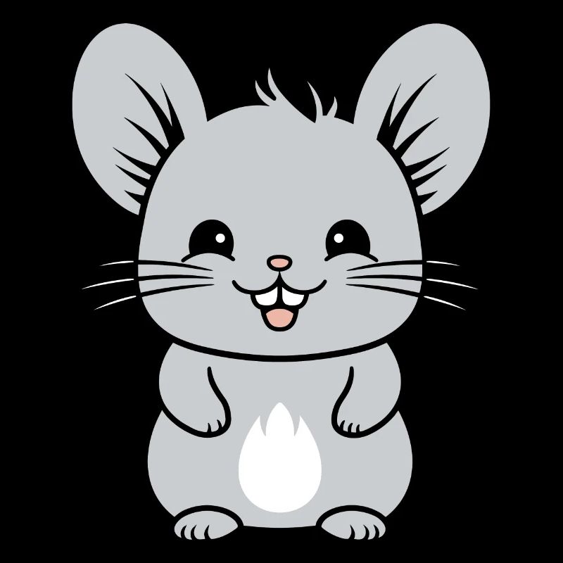 Petit chinchilla mignon