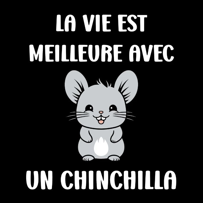Petit chinchilla mignon
