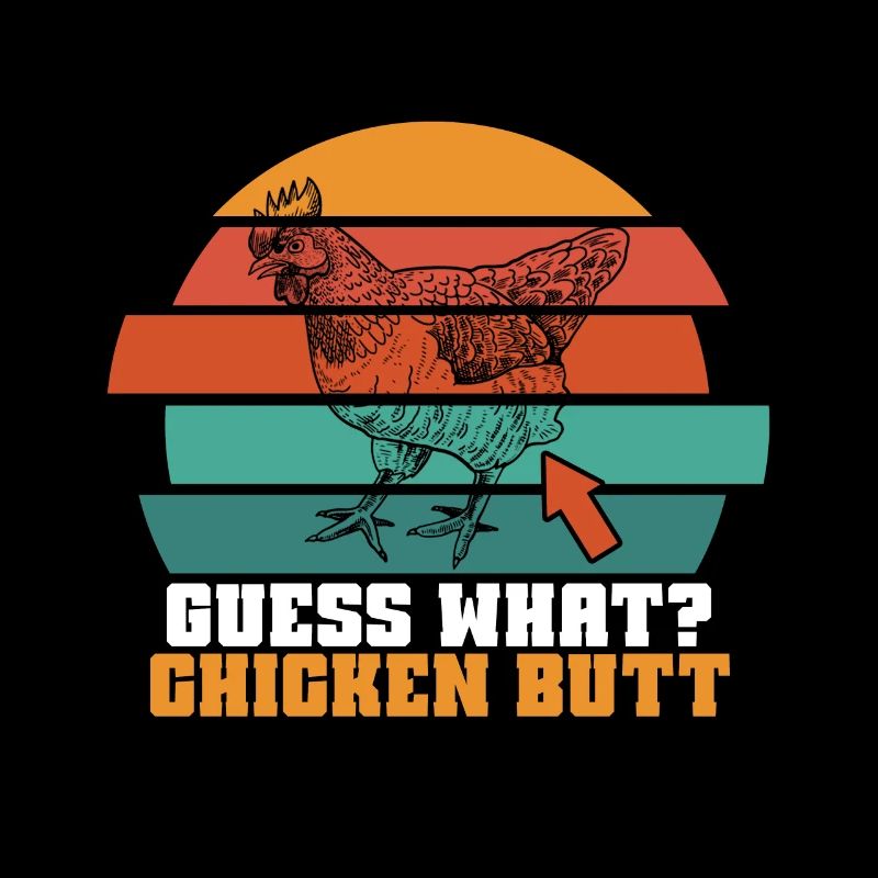 Drôle Devinez quoi ? Cul de poulet !
