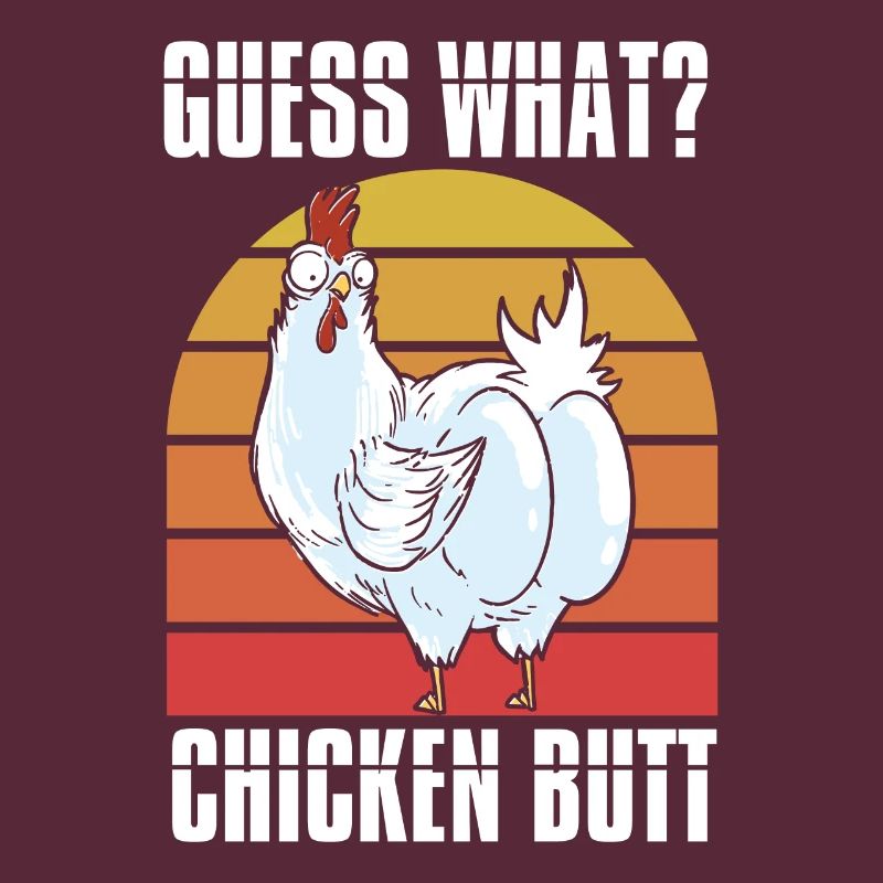 Drôle Devinez quoi ? Cul de poulet !