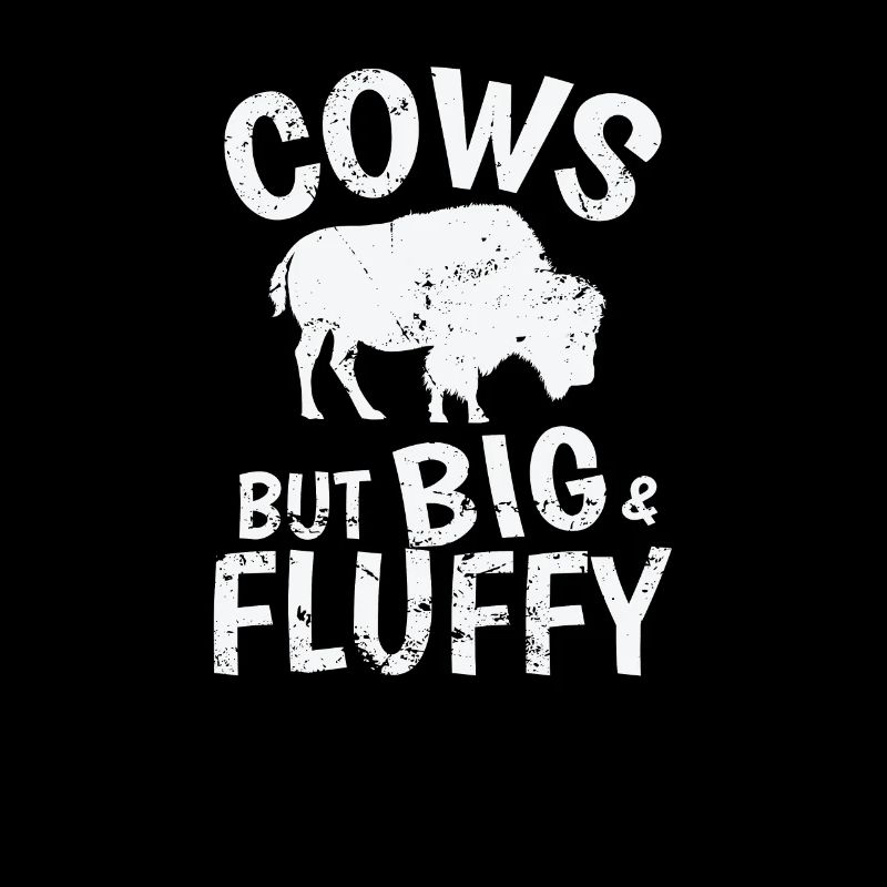 Cows but big & Fluffy Bison Tier