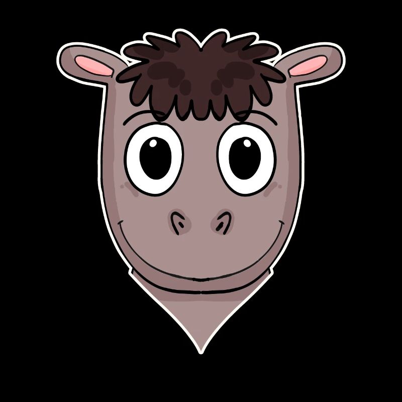 Tête d’animal de cheval Tête d’animal