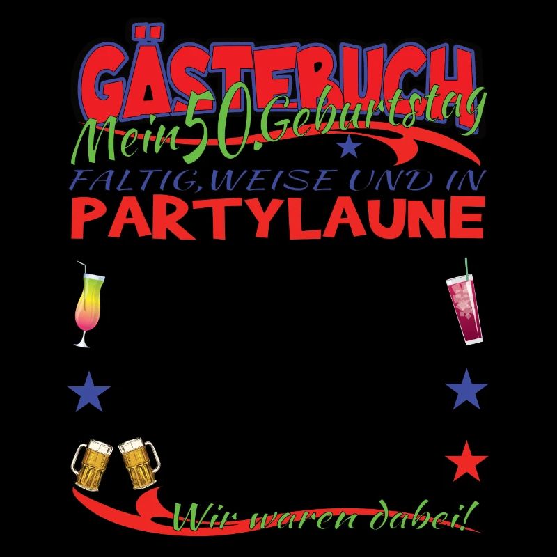 50. Geburtstag Frau & Mann Gästebuch