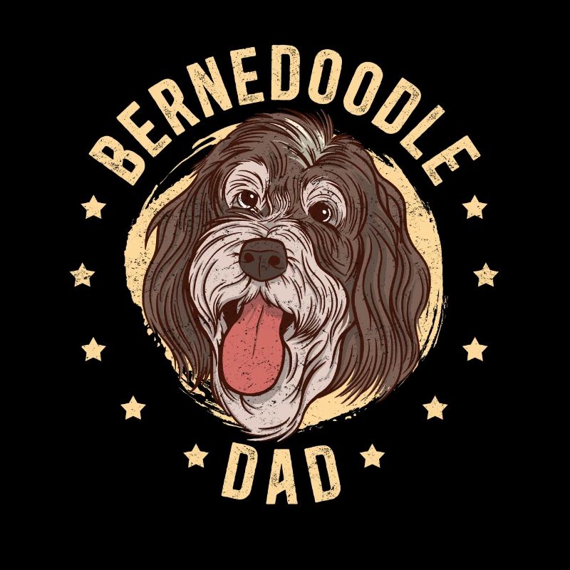 Bernedoodle Dad Hundebesitzer Hundepapa Geschenk