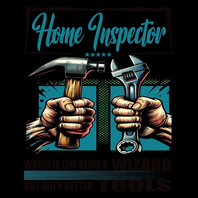 Home inspector Beruf Spruch Arbeiter