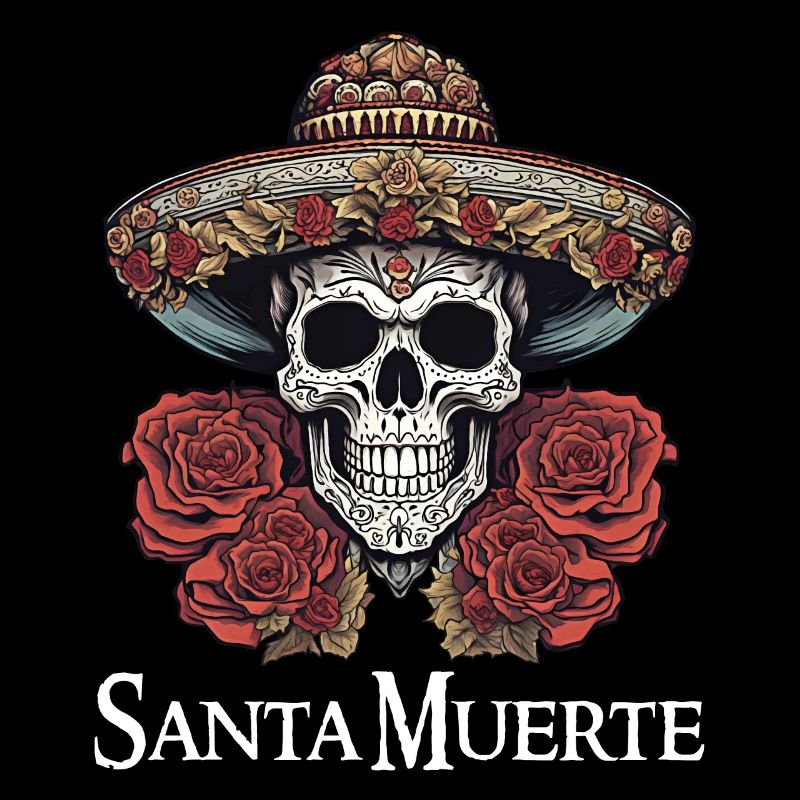 Santisima Muerte Dia De Los Muertos Mexicain