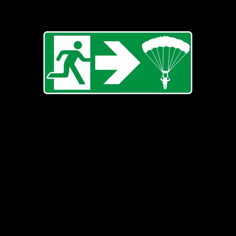 Sortie de secours parachute parapente